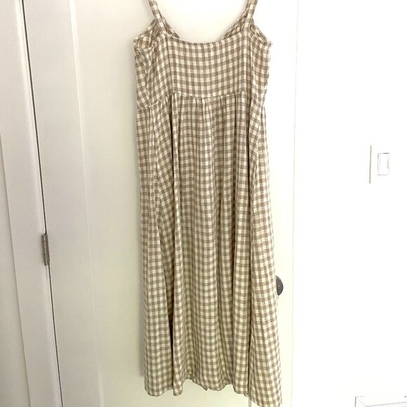 Rachel Pally EUC Clare Linen Tank Dress in Gingham - Picture 3 of 8